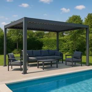 Pergola bioclimatique 3x4 m isis