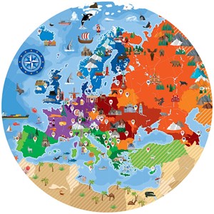 Voyage, découvre, explore - l'europe