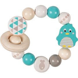 Hochet flexible pingouin