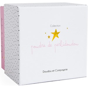 Doudou pantin lapin fleurs