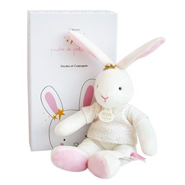 Lapin fleurs 20 cm