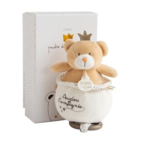 Boite à musique ours petit roi