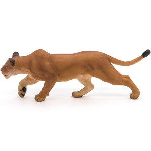 Figurine lionne chassant