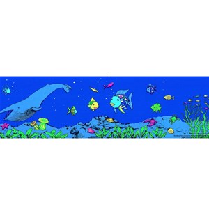 Lanterne magique poisson arc-en-ciel nat