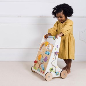 Marcheur le toy van jaune