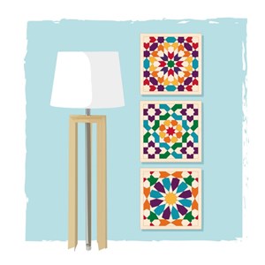 Coffret 3 mosaïques à peindre