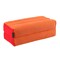 Coussin yoga kapok monk safran Safran