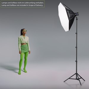 Bresser br-tp240 pro-1 pied d'éclairage 240 cm