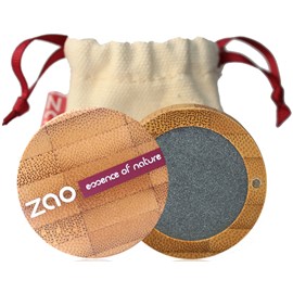 Ombre à paupières nacrée gris métal