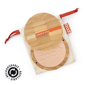 Poudre compacte teint 302 beige orangé