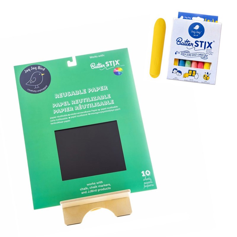 Pochette 10 papiers réutilisables +