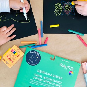 Pochette 10 papiers réutilisables +