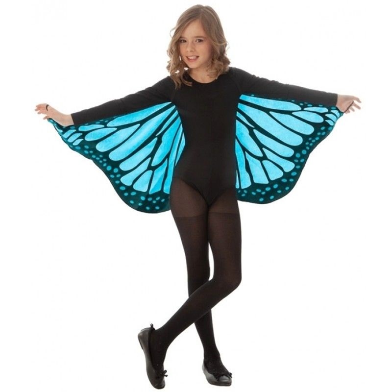 Ailes papillon bleu pour enfant