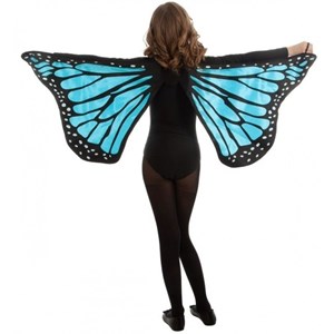 Ailes papillon bleu pour enfant