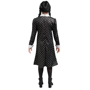 Robe noire mercredi addams 140 cm