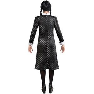 Robe noire mercredi addams 164 cm