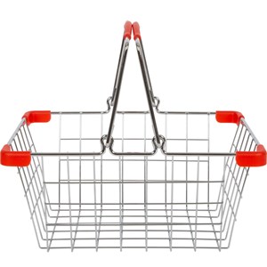 Panier de courses en métal