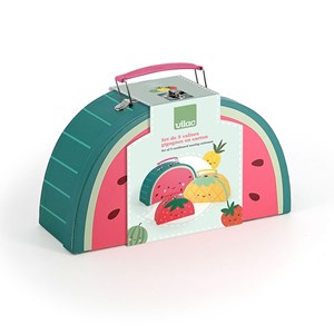 Set de 3 valisettes fruits gourmands