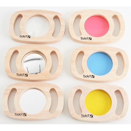 Tickit - Set de 6 miroirs