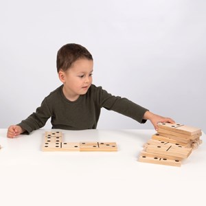 Dominos en bois géant