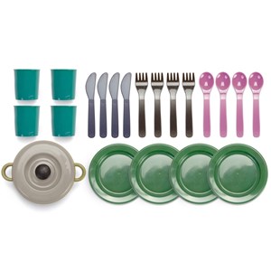 Set de repas en filet 22 pcs