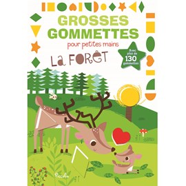 Grosses gommettes la forêt