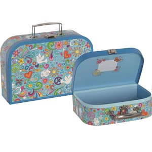 Set de 2 valisettes peace and love