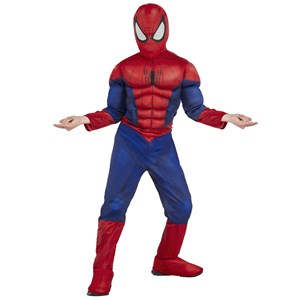Déguisement spider-man avec muscles 5-6