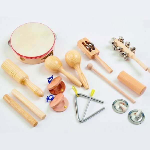 Set de 10 instruments de percussion