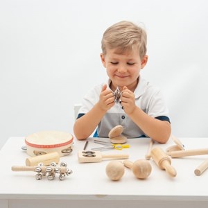 Set de 10 instruments de percussion 