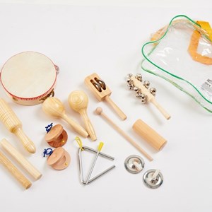 Set de 10 instruments de percussion 