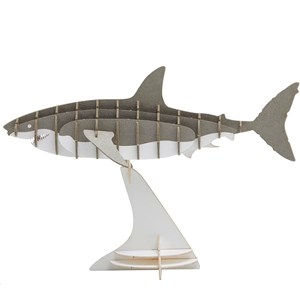 Maquette 3d en papier requin