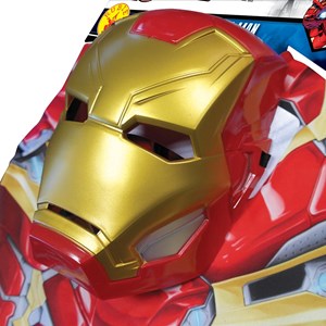 Top iron man avec masque 5-8 ans