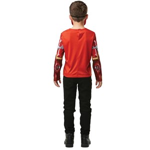 Top iron man avec masque 5-8 ans