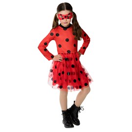 Robe tutu ladybug 5-8 ans