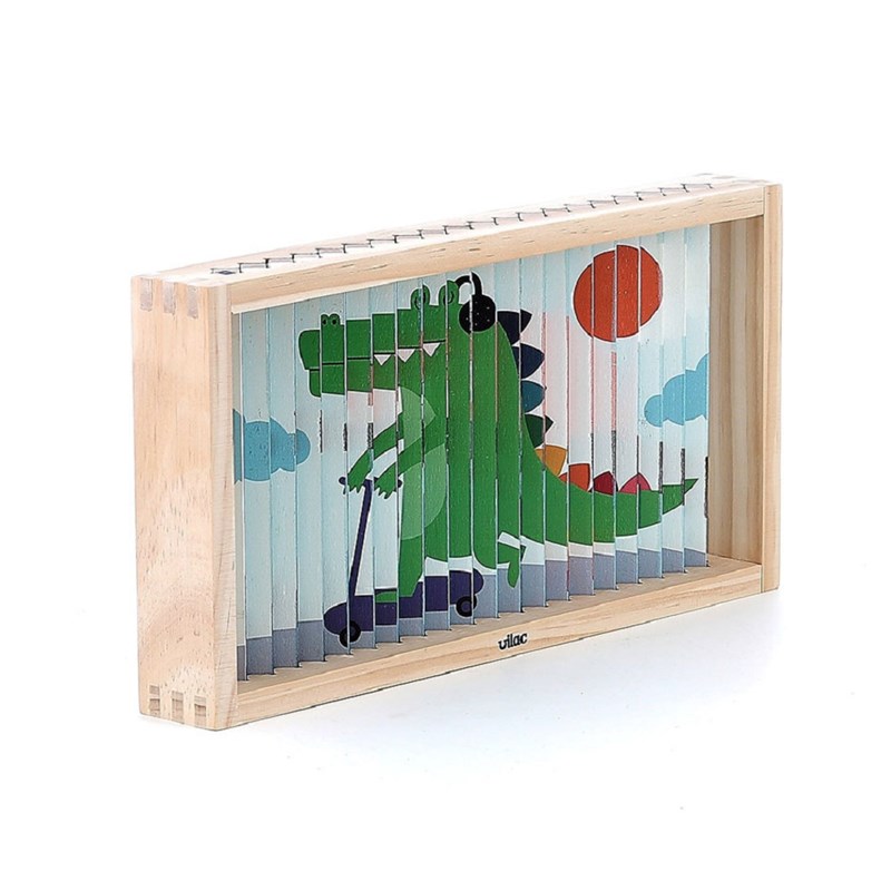 Puzzle 4d les animaux