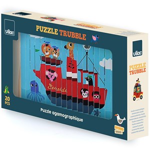 Puzzle 4d les transports