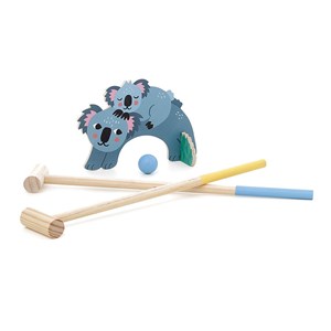 Croquet en bois animaux petit safari