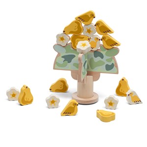 Jeu d'équilibre arbres et oiseaux