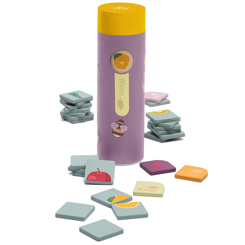 Memory fruits, légumes et saisons