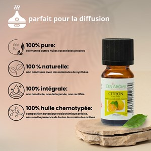 Huile essentielle de citron - 10ml