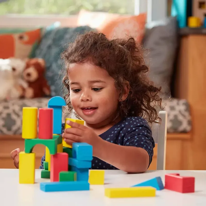 100 blocs en bois (Melissa And Doug) - Image 1