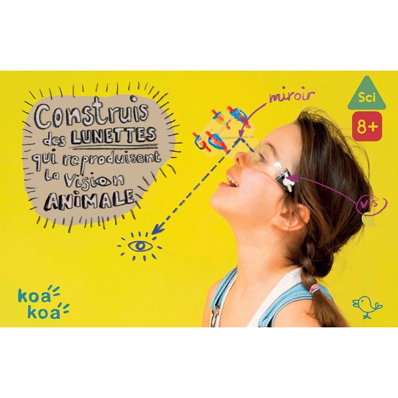 Fabrique tes lunettes de vision animale