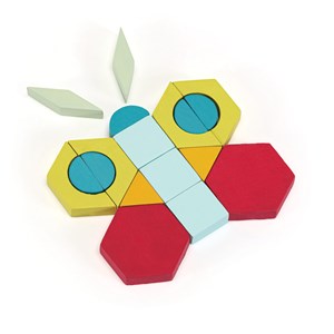 Formes géométriques mosaïque 125 pcs