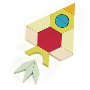 Formes géométriques mosaïque 125 pcs