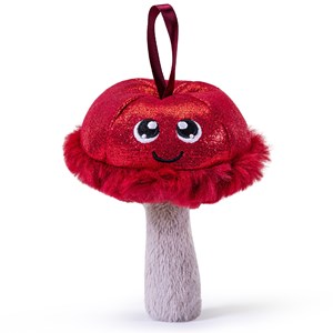 Déco champignon à suspendre bordeaux