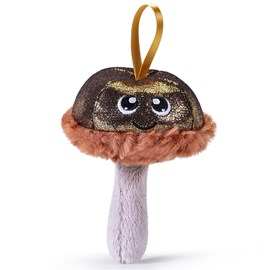 Déco champignon à suspendre doré