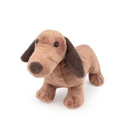 Edward le teckel en peluche 19 cm