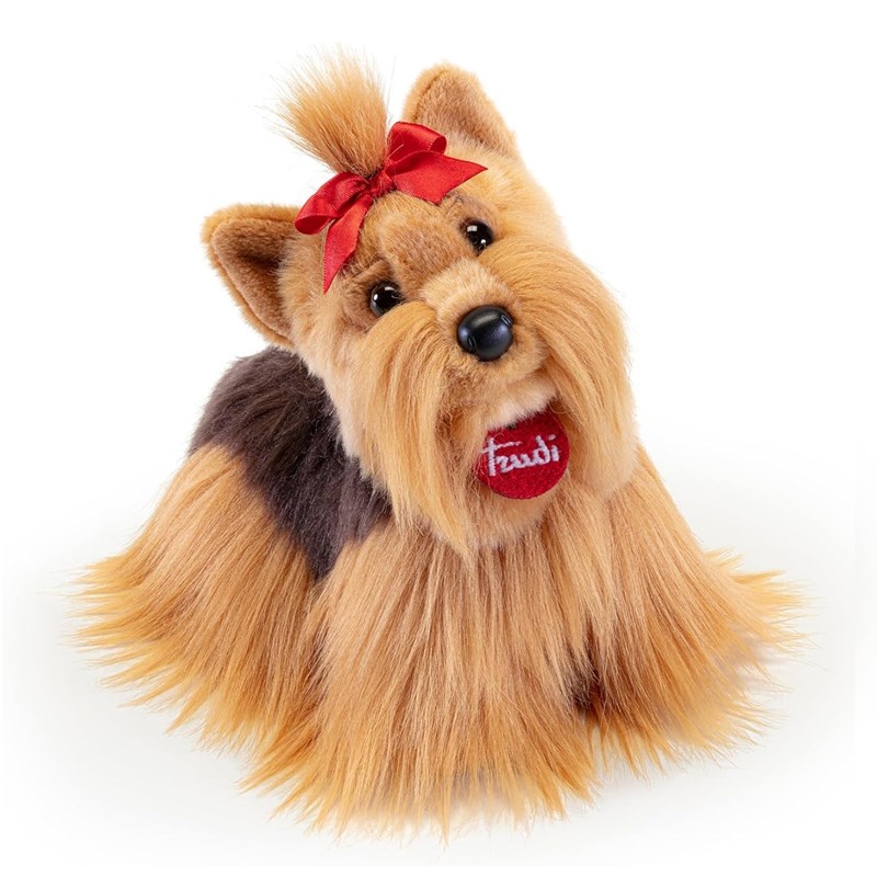 Peluche chien yorkshire 21 cm