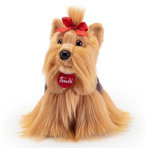 Peluche chien yorkshire 21 cm